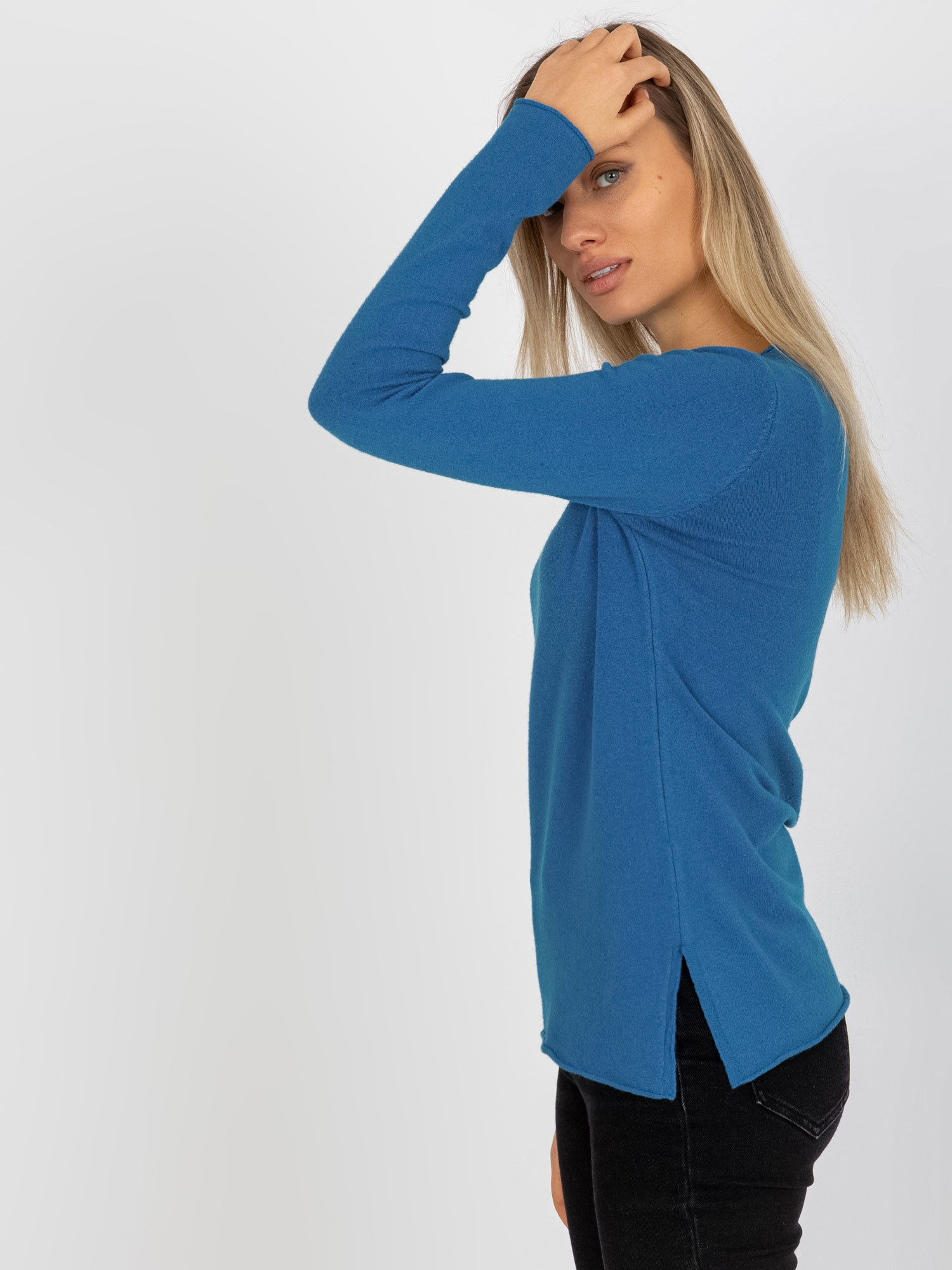 Sweter Ciemny niebieski - obrazek 7